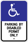 Florida, FL Standard Handicapped Sign r7-8
