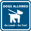 dogs allowed sign