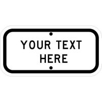 Custom Reflection Aluminum 12 x 6 CS-12-6