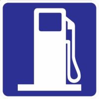 D9-7 Gas Pump Symbol Guide Signs