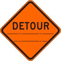 Detour (distance) Sign W20-2