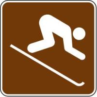 Downhill Skiing Signs RS-047