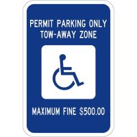 Georgia Handicap Sign R7-8 ga