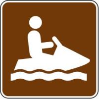 Jet Ski-Personal Watercraft Ski Sign RS-121