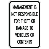 Management Is Not Responsible - AR-123