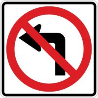 No Left Turn R3-2
