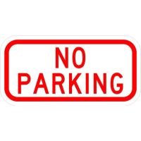 Between Signs (plaque) Sign R8-3mP