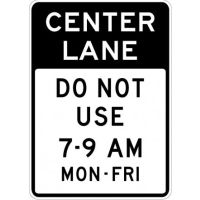 Reversible Lane Control R3-9f