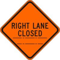 Right Lane Closed (distance) W20-5