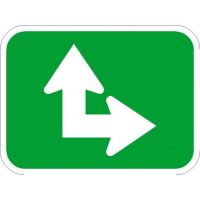 Straight Arrow Bike Signs M7-6