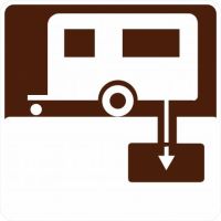 Trailer Sanitary Station Signs RM-160