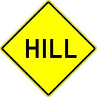Hill Sign
