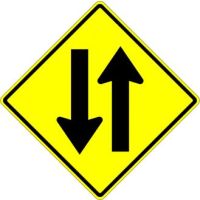 Two-way Traffic Signs