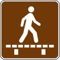 Walk on Boardwalk Signs RS-122
