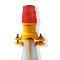 WHI Safeguard Red Vertical Mount Safety Lights - SBLY-1403r