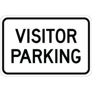 Visitor Parking Sign - AR-104