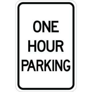 One Hour Parking - AR-133