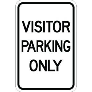Visitor Parking Only - AR-145