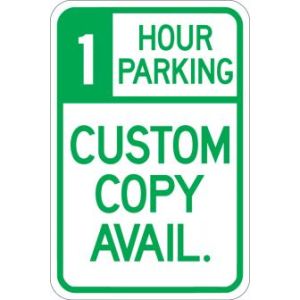 1 Hour Parking (Custom Copy) - AR-160