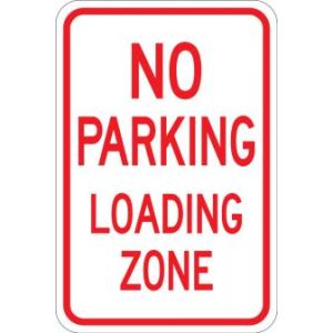 No Parking Loading Zone - AR-204