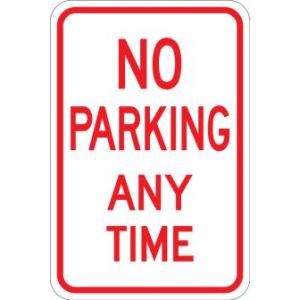 No Parking Any Time - AR-219