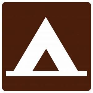 Tent Camping Sign - RM-010