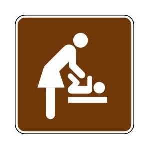 Baby Changing Station Signs - RS-138