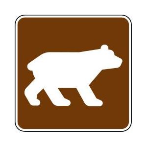 Bear Viewing Area Signs  - RS-012