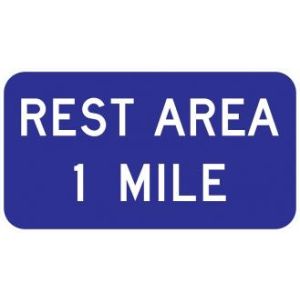 Rest Area Sign - D5-1