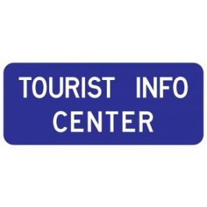 Tourist Info Center Sign - D5-7a
