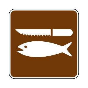 Fish Cleaning Signs  - RS-093
