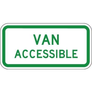 Van Accessible Sign - R7-8a