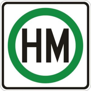 Hazardous Materials Route Sign - R14-2