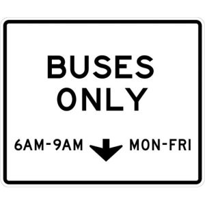 HOV Preferential Lane Sign - R3-14b