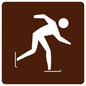Ice Skating Signs  - RS-010