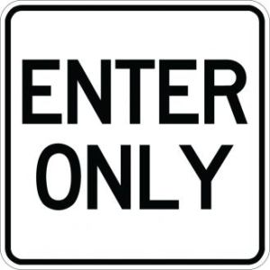 Enter Only - AR-711