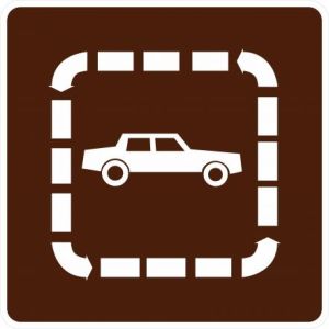 Interpretive Auto Trail Sign - RL-120