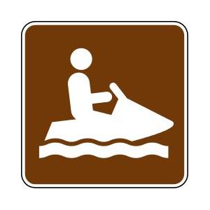 Jet Ski/Personal Watercraft Ski Sign - RS-121