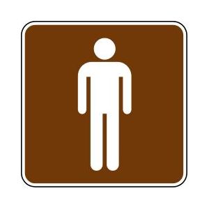 Men's Restroom Signs  - RS-021