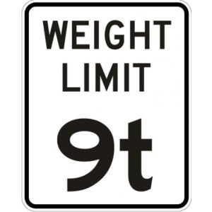 Metric Weight Limit - R12-1metric