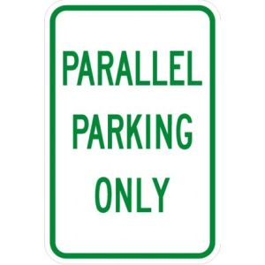 Parallel Parking Only  - R7-5a