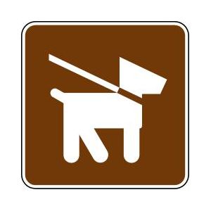 Pets on Leash Signs  - RS-017