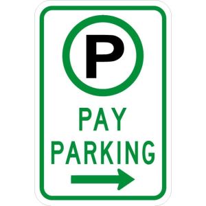 Parking Permitted Pay Parking Sign - R7-22