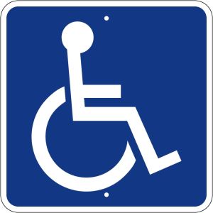 Handicap Symbol  - R7-8e