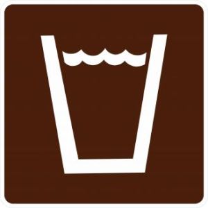 Drinking Water Sign - RG-050