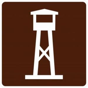 Lookout Tower Sign - RG-140
