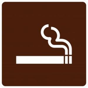 Smoking Sign - RG-180