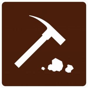 Rock Collecting Sign - RL-060