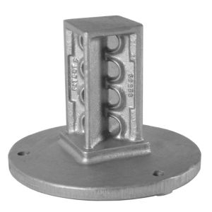 SNAP'n SAFE Square Post Surface Mount Coupler - S175S
