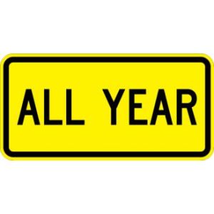 All Year Sign - S4-7P